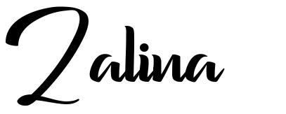 Zalina font