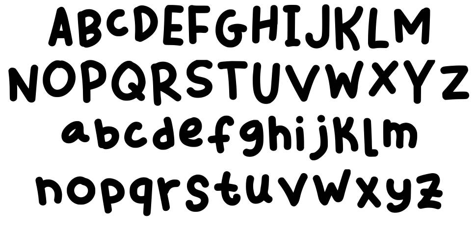 Zara Thustra font Örnekler