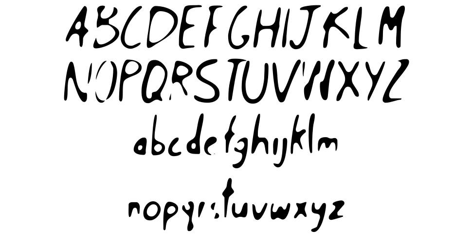 Zayan Calligraphy font specimens