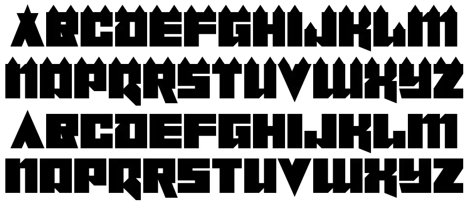 Zdyk Taurus font specimens