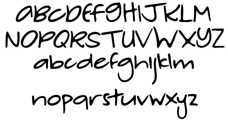 Zebora font