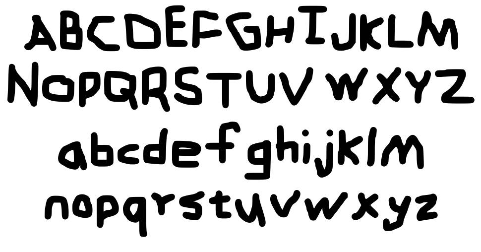 Zehk Font font specimens