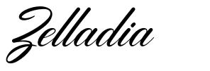 Zelladia font