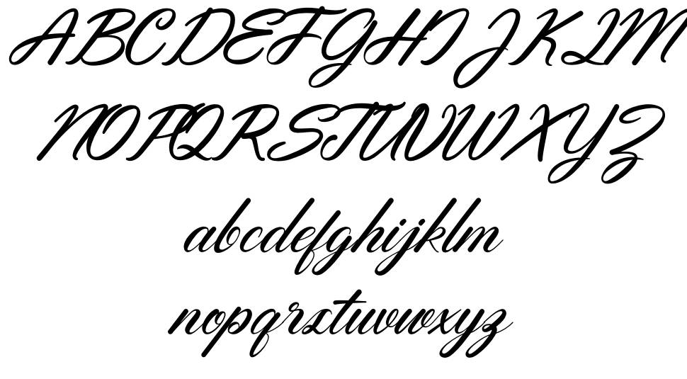 Zelladia font Örnekler