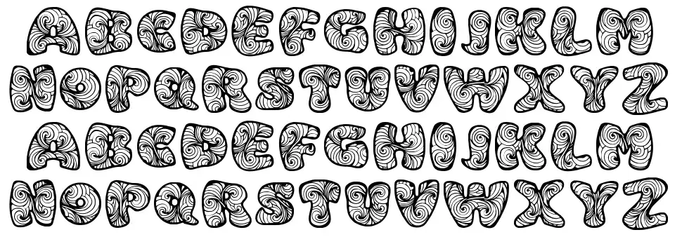 Zen3font specimens