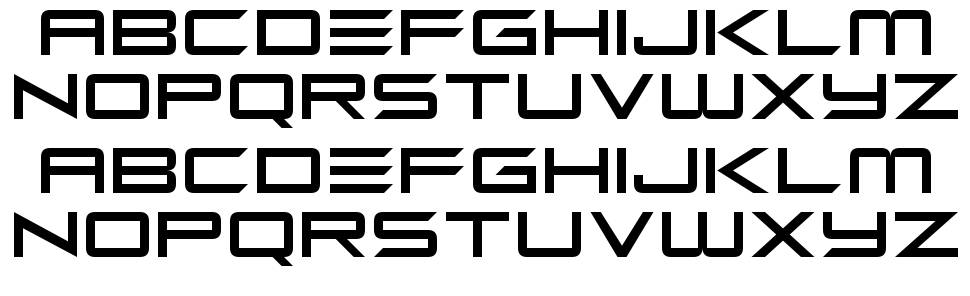 Zen Os font specimens