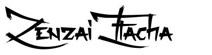 Zenzai Itacha 字形
