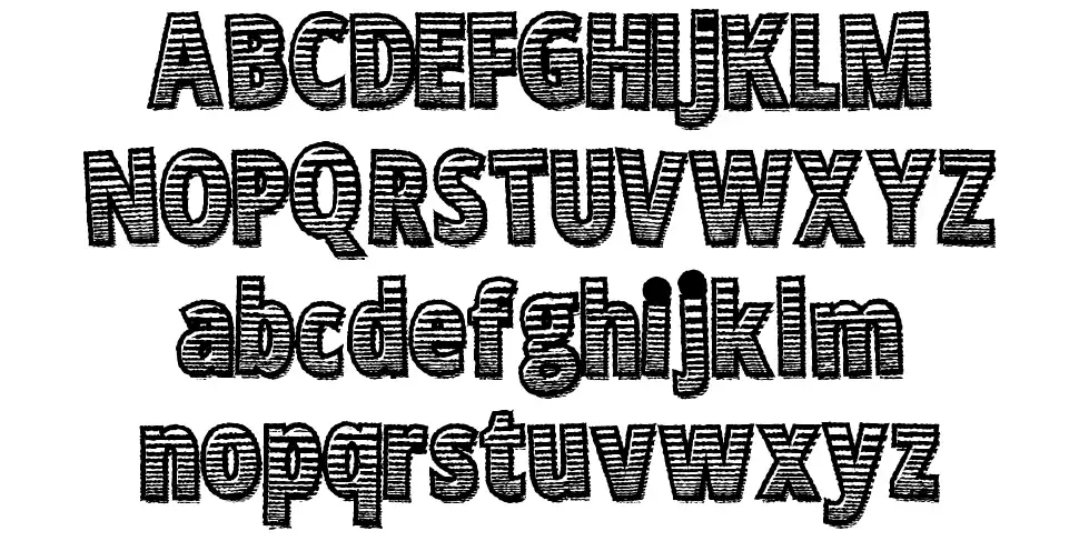 Zero Hypefont specimens