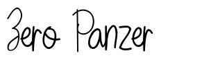 Zero Panzer font