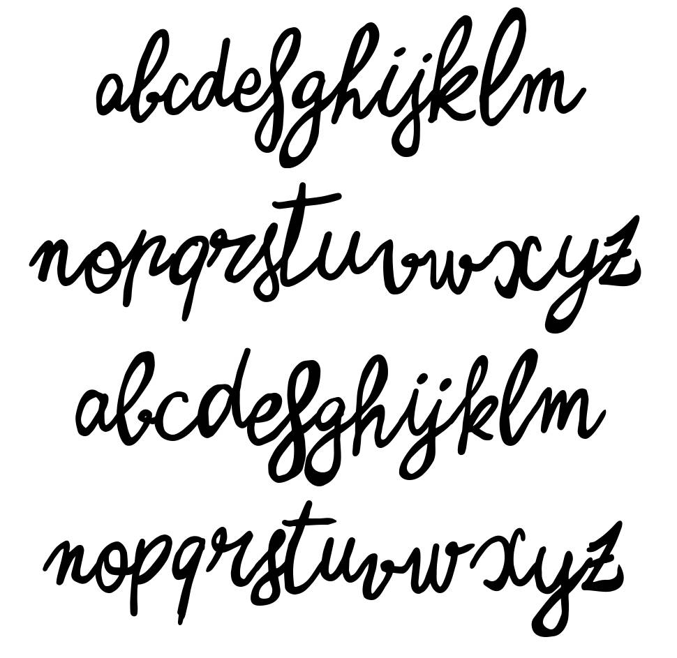Zerocalcare Script font specimens