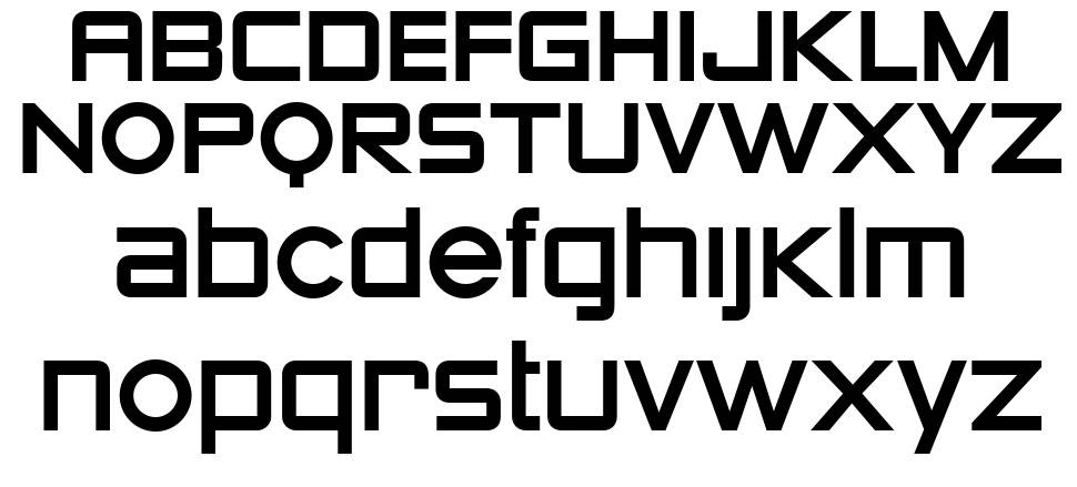 Zeroes font specimens