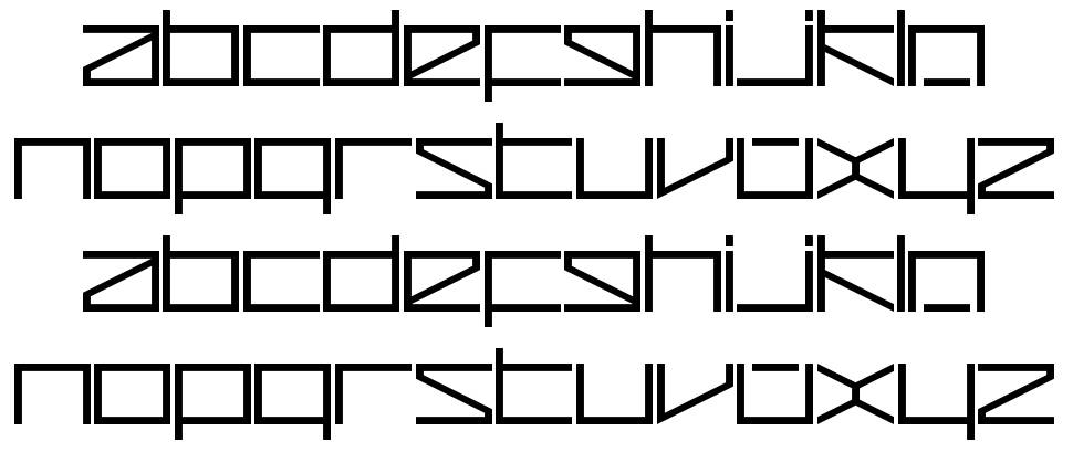 Zeta Redux 字形 标本