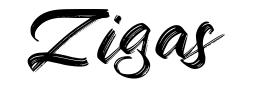 Zigas шрифт