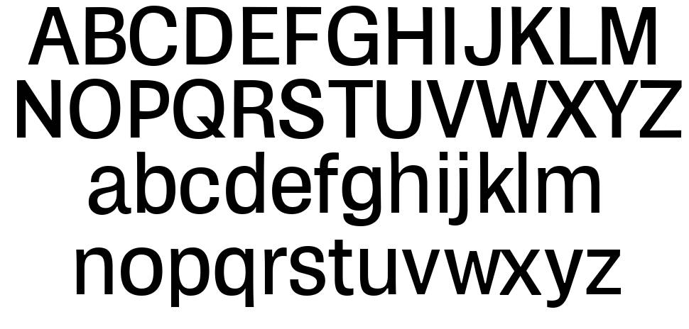 Zikketica font specimens