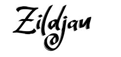Zildjan шрифт