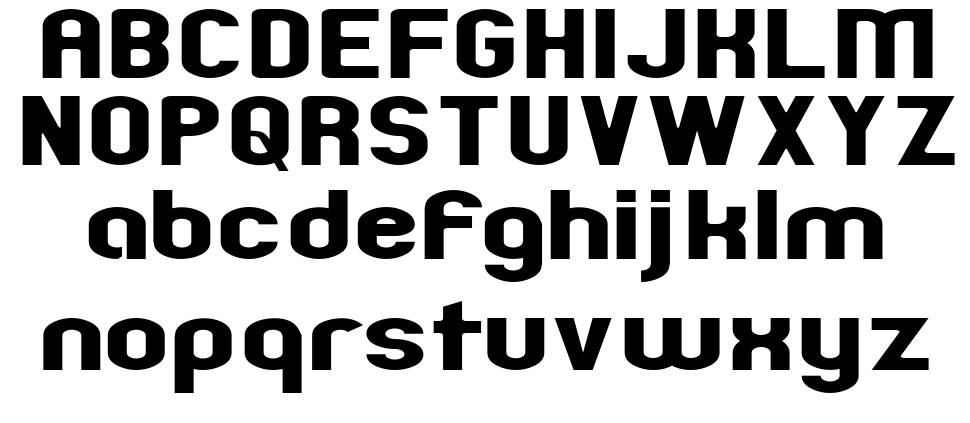 Zillah Modern font specimens