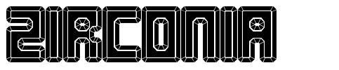 Zirconia 字形