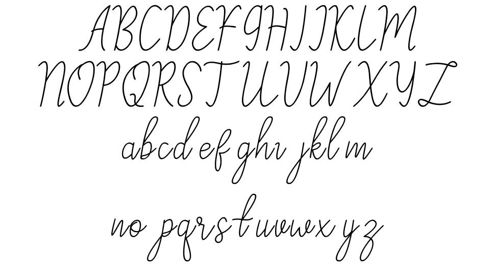 Zisilia font Örnekler