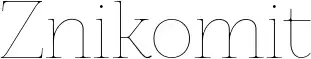 Znikomit