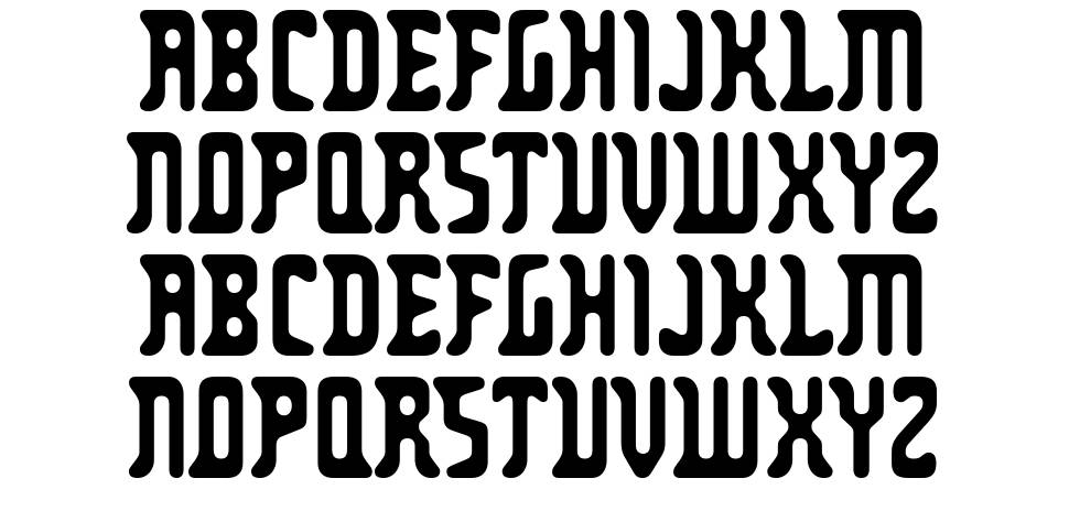 Zodillin-Regular font specimens
