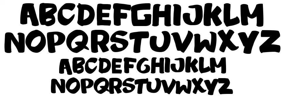 Zombyefont specimens