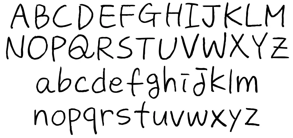 Zooeys Diaryfont specimens