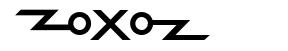 Zoxoz font