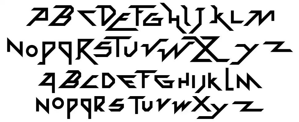 Zoxozfont specimens