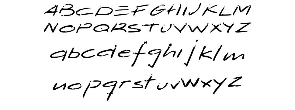 Zrylux 字形 标本