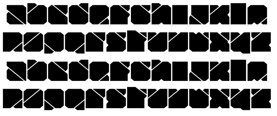 Fuente Zuber Tech diseñada por Qbotype