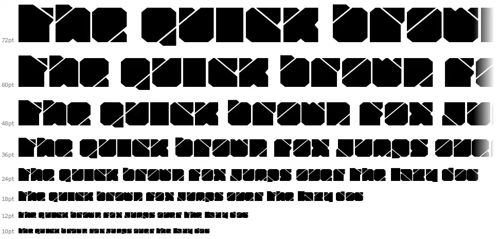 Zuber Techfont waterfall