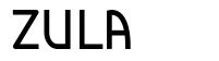 Zula шрифт
