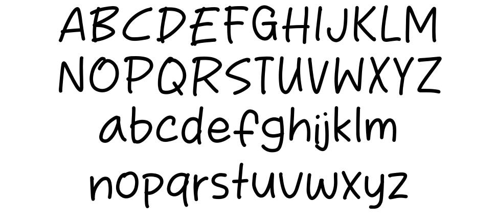Zumbo City font Örnekler
