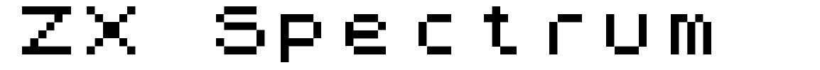 ZX Spectrum 字形