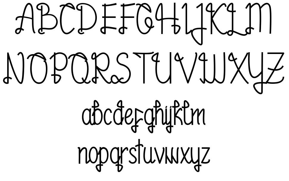 Zyamatyca font Örnekler