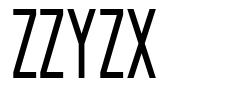 Zzyzx 字形